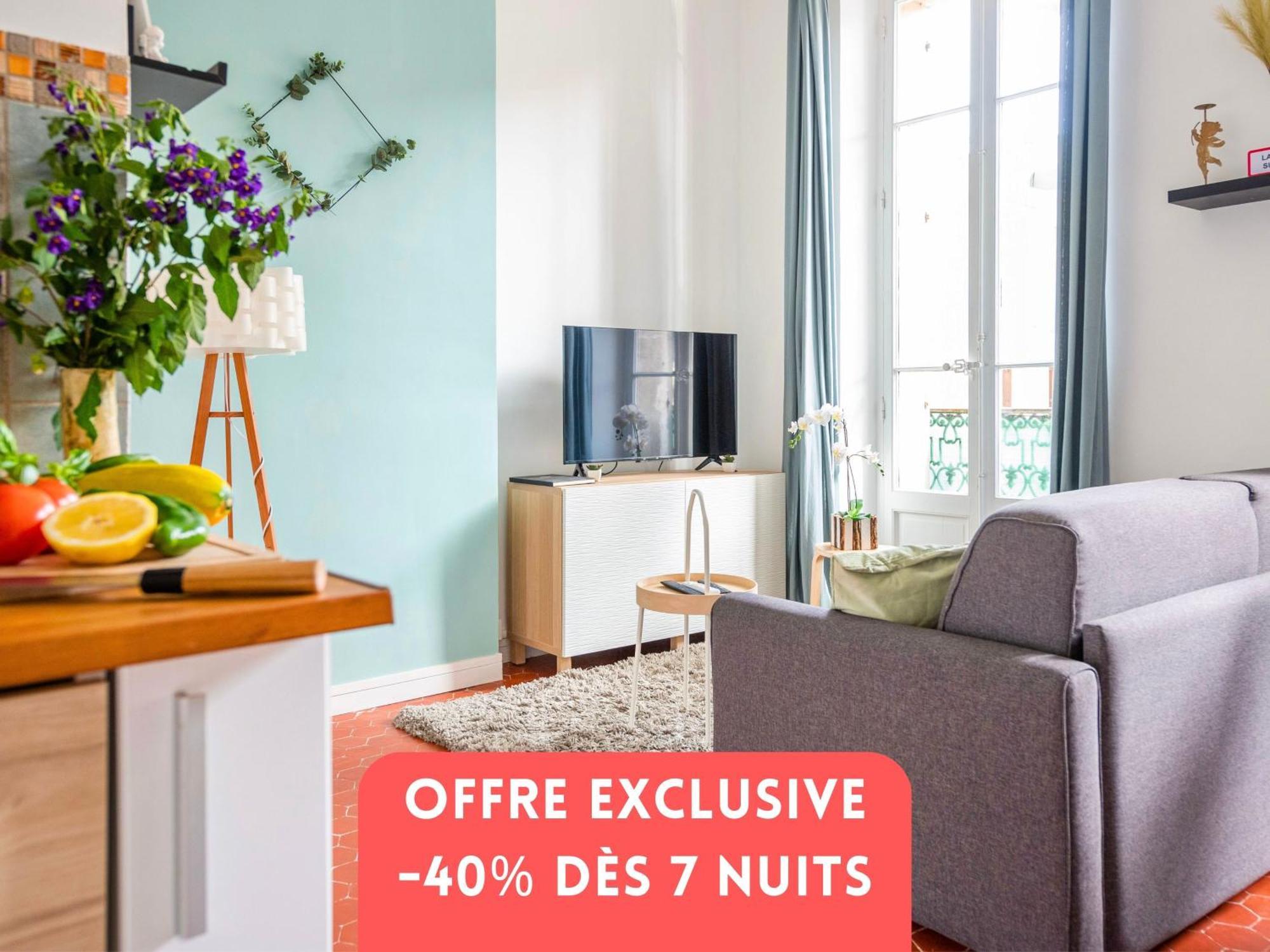 !! OFFRE !! CENTRE VILLE 2 à 6 pers TOUT CONFORT La Seyne-sur-Mer Exterior foto